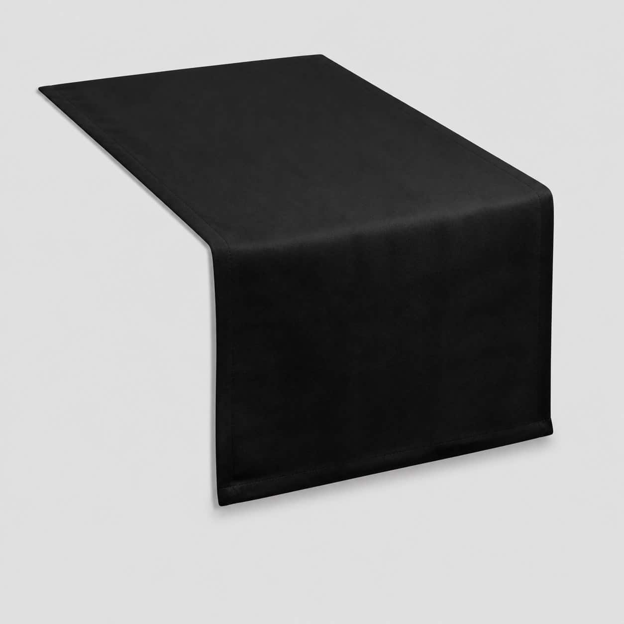 chemin de table noir