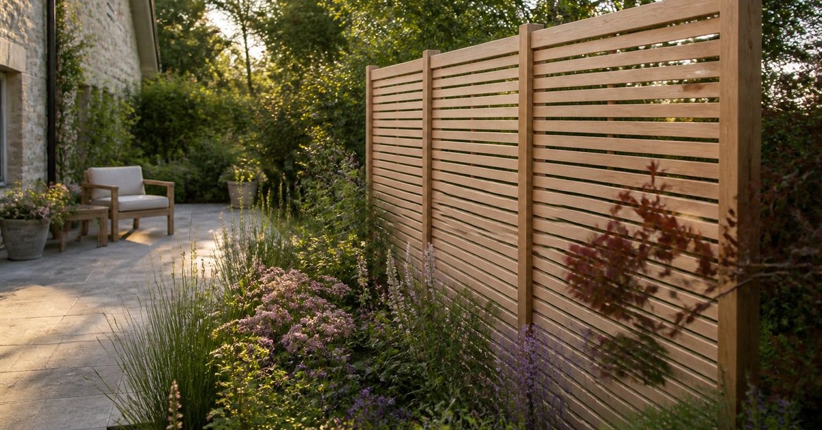 Claustra en bois : pourquoi un modèle d'intérieur ne tient pas dehors