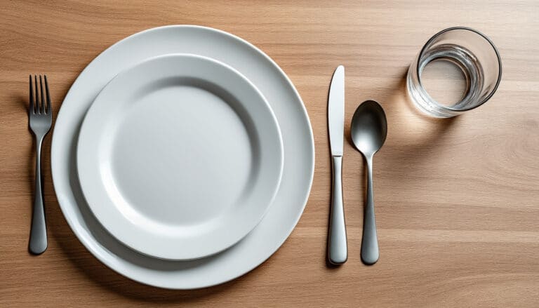Dimensions d&rsquo;un set de table : la place réelle d&rsquo;un couvert