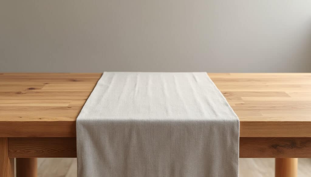découvrez comment choisir la longueur idéale d'un chemin de table en tenant compte du retombé de chaque côté du plateau pour une décoration parfaite.