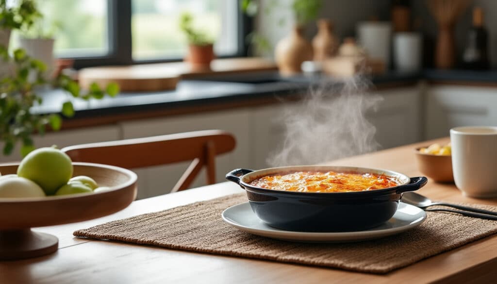 découvrez quels sets de table résistent à la chaleur d'un plat sortant du four pour protéger votre table efficacement tout en ajoutant une touche de style.