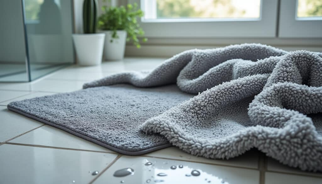 découvrez combien de temps un tapis de bain reste humide, pourquoi il sent mauvais et comment le sécher rapidement pour éviter les odeurs.
