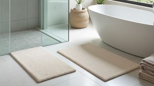 tapis devant la douche ou en sortie de bain : découvrez les différences d’usage et choisissez le format adapté à votre salle de bains.